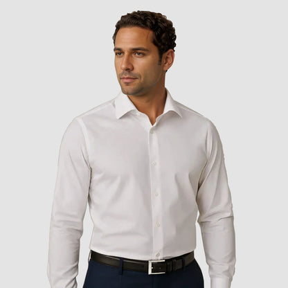 Chemise Infroissable à Coupe Ajustée
