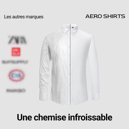 Chemise Infroissable à Coupe Ajustée